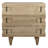 David Solid Wood 3 - Drawer End Table-39396918