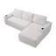 Canapé modulaire en forme de L de style Boneless de 104 po de style Boneless-945161724-945161726