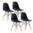 Lapham 4 - Person Four Leg Dining Set-885824978-885824979-838754686