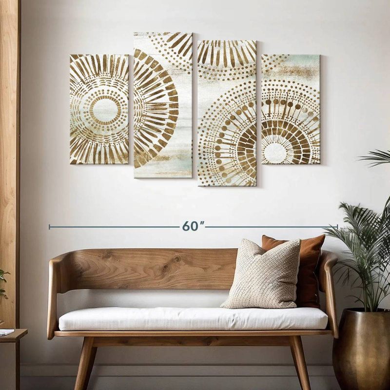 Avery Golden Circus II, 32" H x 52" W