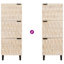 Solid Wood Rectangle Accent Cabinet-840219146