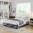 Jessine 8 Inch Metal Box Spring, Fabric - Covered, Easy Assembly Mattress Foundation-1990355501