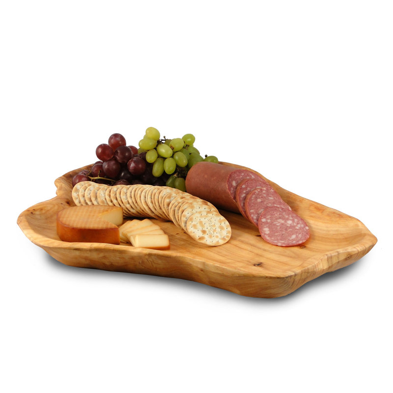 Loon Peak® Funderburg Wood Serving Dish