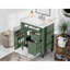 Meuble-lavabo 30 po avec lavabo supérieur, meuble-lavabo moderne avec 2 tiroirs et un tiroir basculant, meuble-lavabo simple-1535410238