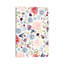 Floral Pink Red Blue by Leah Straatsma - Wrapped Canvas Painting-704170061