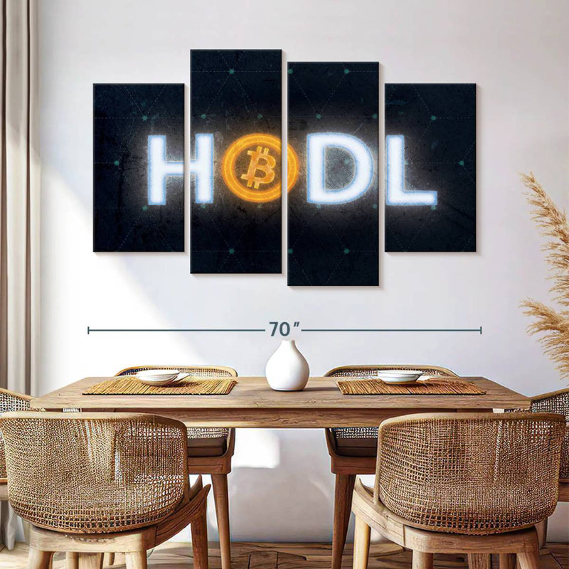 Kerner Glowing Bitcoin Hodl