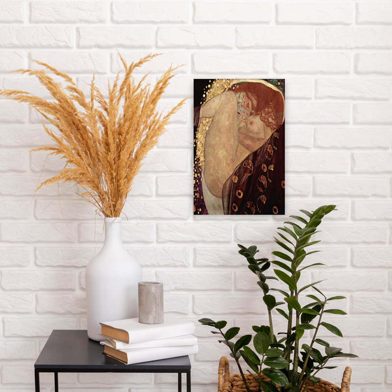 Danaë, impression d'art mural classique contemporain, H 18 po x l 12 po
