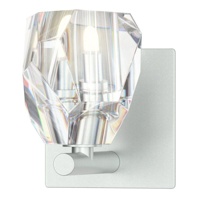 Gatsby 1 - Light Dimmable Bath Sconce, Vintage Platinum