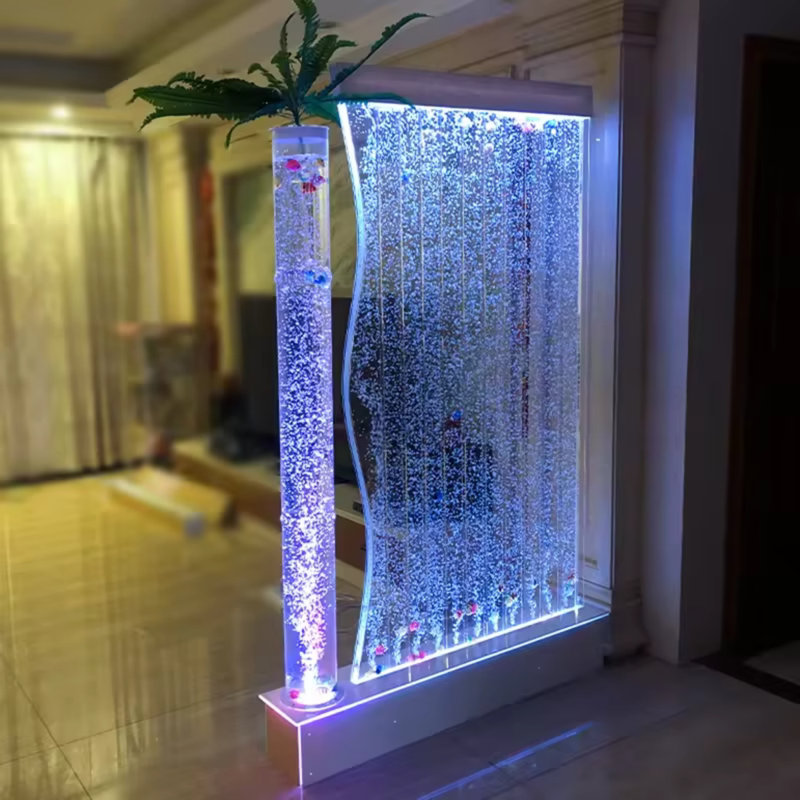 Coconut Tree Water Curtain Panel