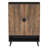 29.6 Inches  Rustic Brown Wooden Shoe Cabinet With Doors-265045110