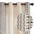 Kidist Linen Semi-Sheer Rod Pocket Curtain Pair-1963855533-2012094828
