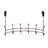 Windsor Metal Over-the-Door 12 - Hook Wall Mounted Coat Rack