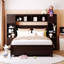 Lit double en bois avec armoire et tablette tout-en-un, espresso-1438696044-1438696042