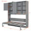 Lits escamotables simples peu encombrants, fabrication en MDF, style moderne pour la maison