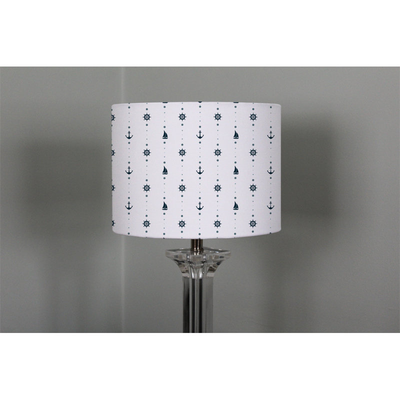 Drum Cotton Lamp Shade ( Uno ), 25cm H x 40cm W x 40cm D