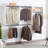 Devi White Wall Mounted Wood Closet System