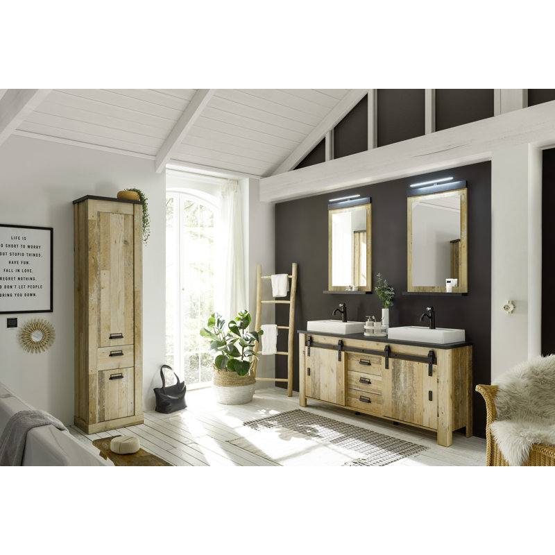 Jackeline Bathroom Suite, Light Wood