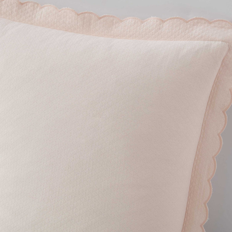 Ensemble de 2 taies décoratives européennes Martha Stewart, Gris