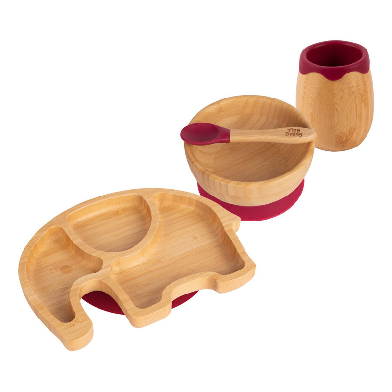 Piece Dinnerware Set, Red