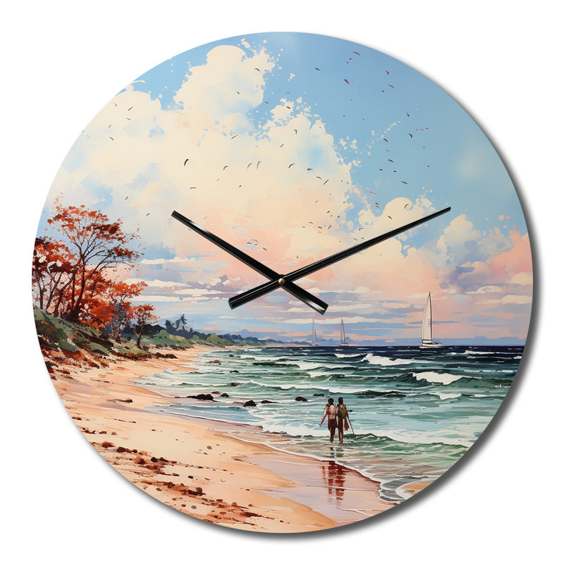 Horloge murale en métal, Petit