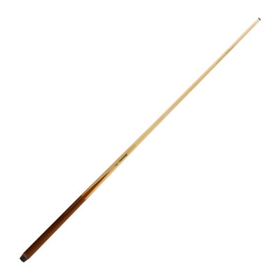 Maple 1 Pc Cue, 4 Prong, Exotic Butt