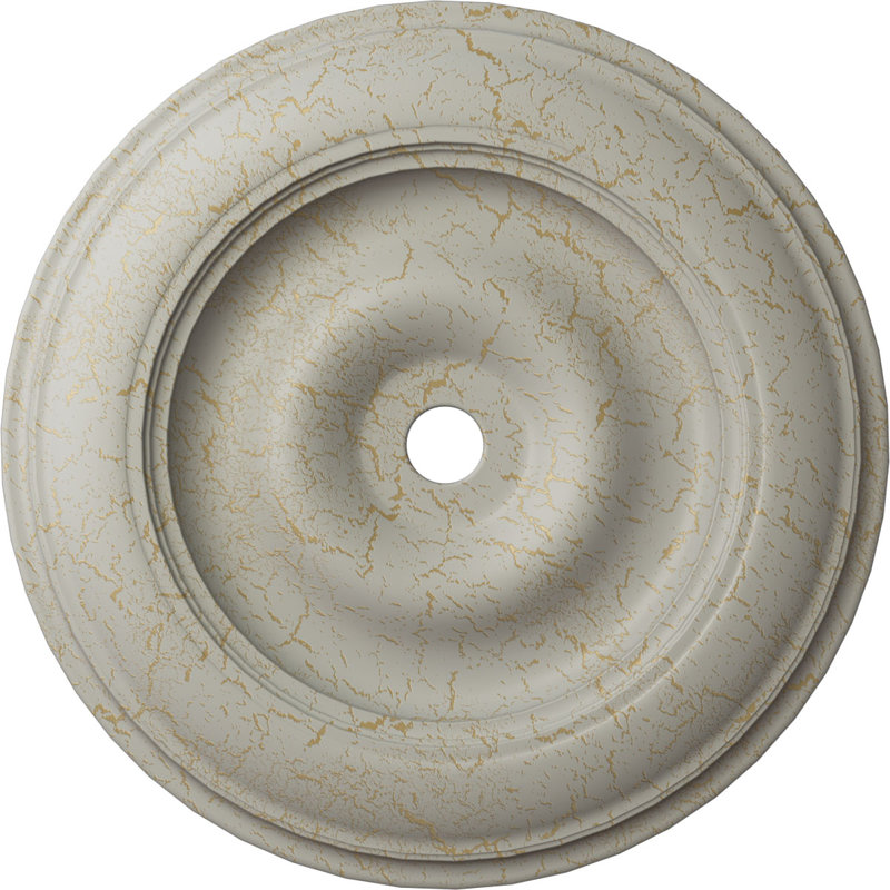 Médaillon de plafond Endurathane Classic, DO 44 1/2 po x P 4 po x P 4 po (convient aux auvents jusqu'à 8 1/4 po)