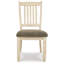 Ensemble de 2 chaises d'appoint Bolan