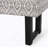 Ashford Boho Fabric Bench Great Deal Furniture Boho Fabric Bench, Black Print