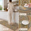 Tapis de cuisine lavables circulaires antidérapants