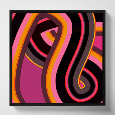 Zackary "Neon Twist" Print by Jacques Pilon