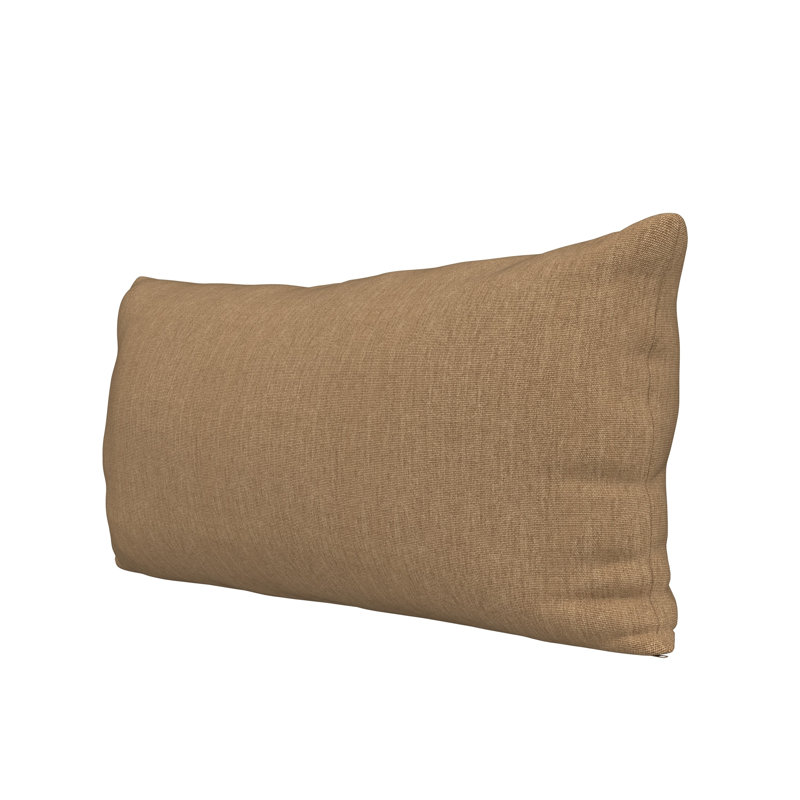 Coussin lombaire intérieur / extérieur Sunbrella®, Toile Sunbrella® beige chiné