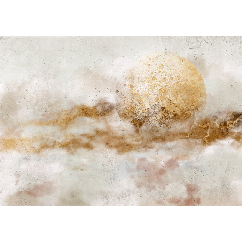 Papier peint abstrait - Symphonie intérieure, L 27 po x l 39 po