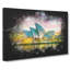 Sydney Opera House At Sunset - Wrapped Canvas Print-56640653
