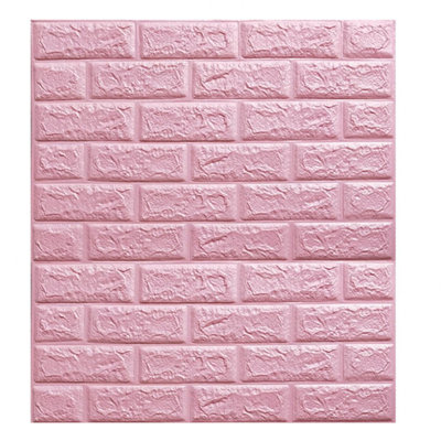 Cris 77cm x 70cm 3D Embossed Satin Self-Adhesive Tile