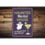Plaque de maison hantée Martini-58196471