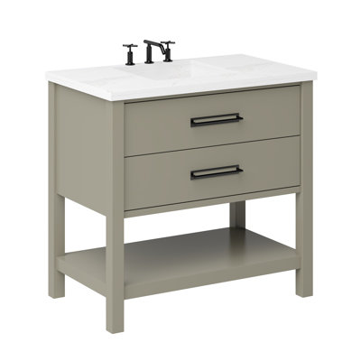 Kiawah Two-Drawer Single Bath Vanity