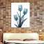 Midnight Sky Tulip Trio 2 - Wrapped Canvas Print-799535583