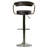 Cynthiana Swivel Upholstered Adjustable Height Counter Stool with Metal Frame