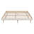Modern Design Full Floating Platform Bed Frame