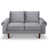 Velours gris est en rupture de stock