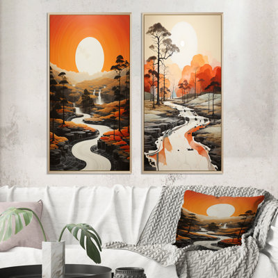 " Bold Geyser Natures Fountain II " 2 - Pieces
