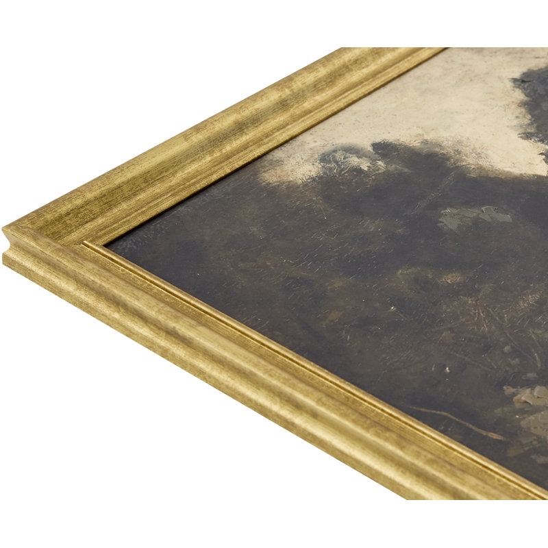 Kallick Wall Art, Antiqued Gold