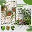 Boîte à fleurs en métal avec treillis et roues-1800366888-1784459253