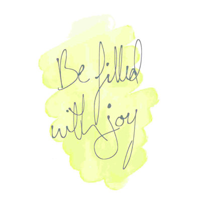 " Filled With Joy 2 "