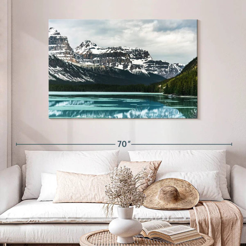Alvord Enchanting Chilly Lake, H 32 po x l 48 po