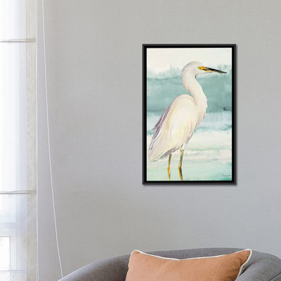 «Heron on Seaglass II» par Lanie Loreth - reproduction d'art