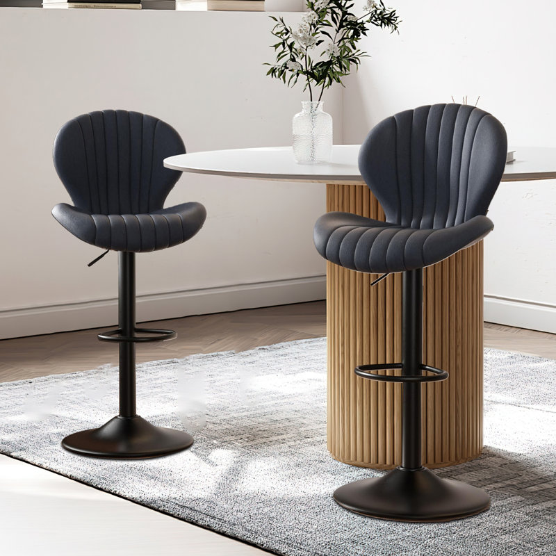 Salem Counter Stool, Dark Gray, 2
