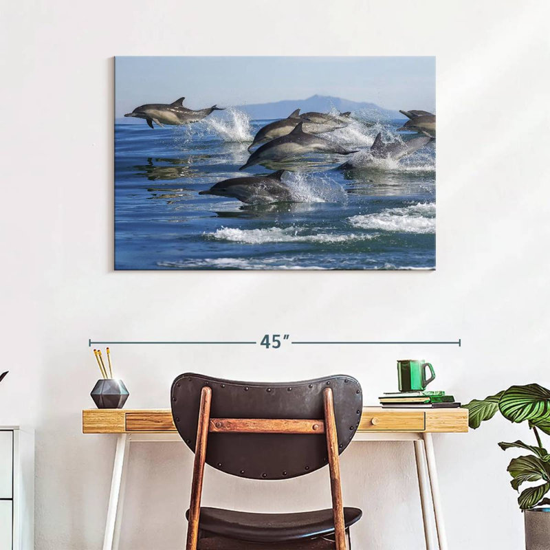 Crowle Dolphin Pod, 26" H x 39" W