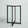 Hampstead Collection End Table - Modern Laminate Accent Table with Crisscross Frame