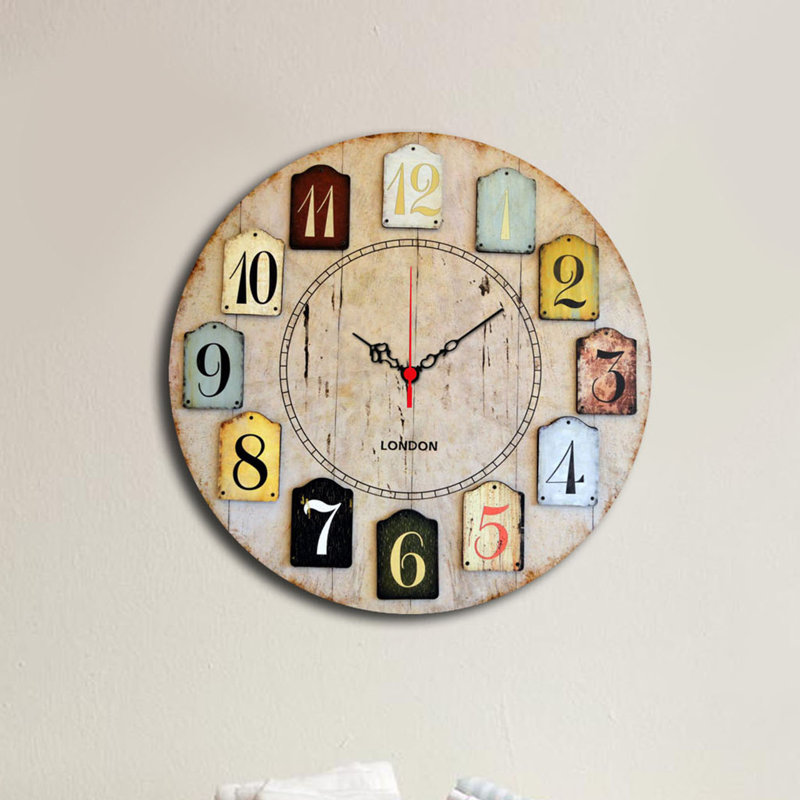 Wood Wall Clock